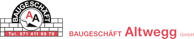 Logo transparenter Hintergrund - Baugeschäft Altwegg GmbH - Romanshorn