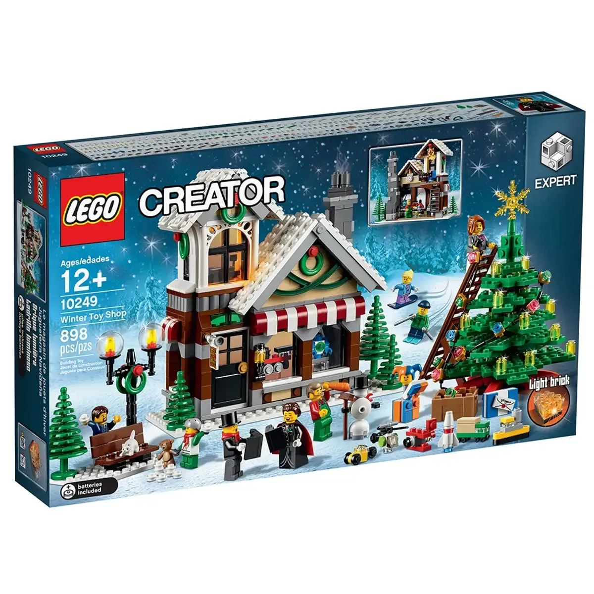 Selten Weihnachten Lego Weihnachtlich Winterwelt Winterlich Spielzeugladen alt Creator Expert
