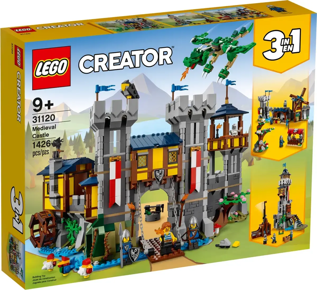 Lego alt selten wertvoll originalverpackt bauen Klemmbausteine Spielzeug Spielwaren Castle