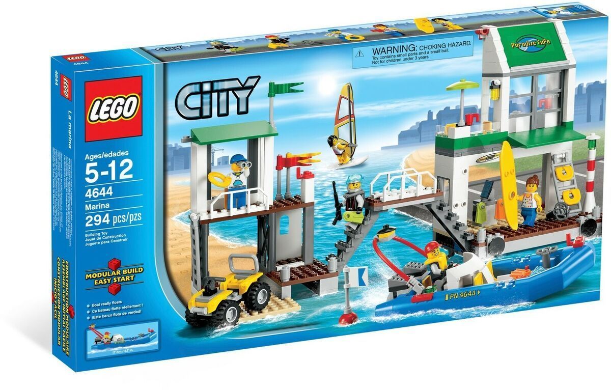 Lego alt selten wertvoll originalverpackt bauen Klemmbausteine Spielzeug Spielwaren Beach City