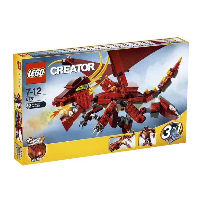 selten alt Drache Lego Creator