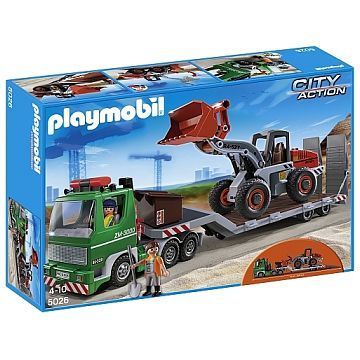 Playmobil 5026 Sattelschlepper mit Radlader