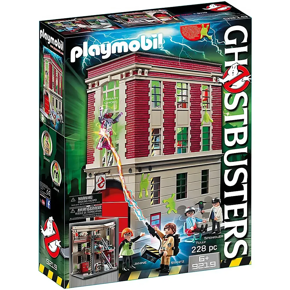 Playmobil 9219 Ghost Busters Feuerwache