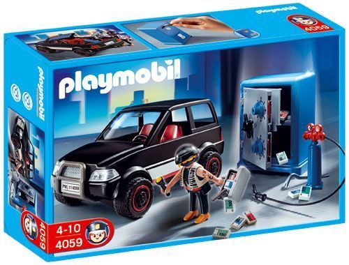 Playmobil 4059 Tresorknacker mit Fluchtfahrzeug