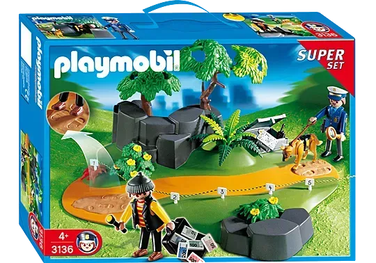Playmobil Polizei Spürhund Spielwaren 3136