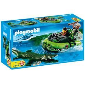 Playmobil 4446 Hovercraft mit Krokodil