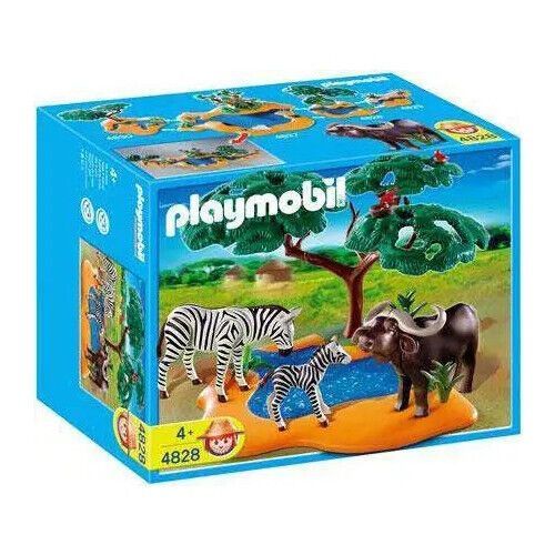 Playmobil 4828 Wasserbüffel mit Zebras