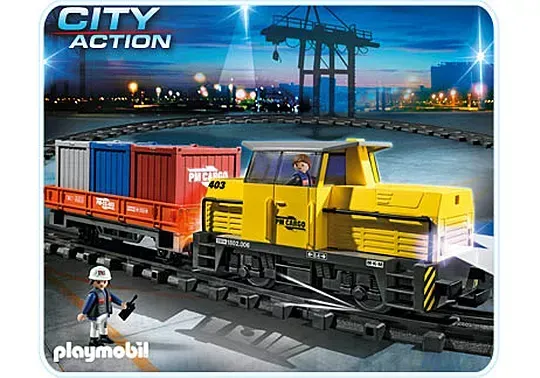 Playmobil 5258 RC Güterzug mit Licht und Sound