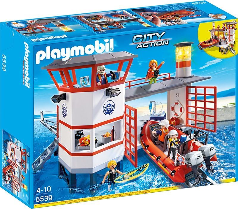 Playmobil 5539 Küstenwachstation mit Leuchtturm