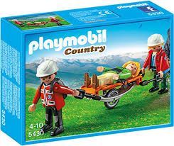Playmobil 5430  Bergretter mit Trage