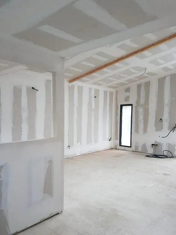 Travaux de plâtrerie