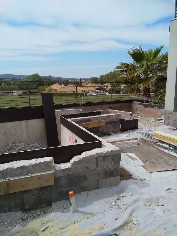 Reprise de terrasse extérieure