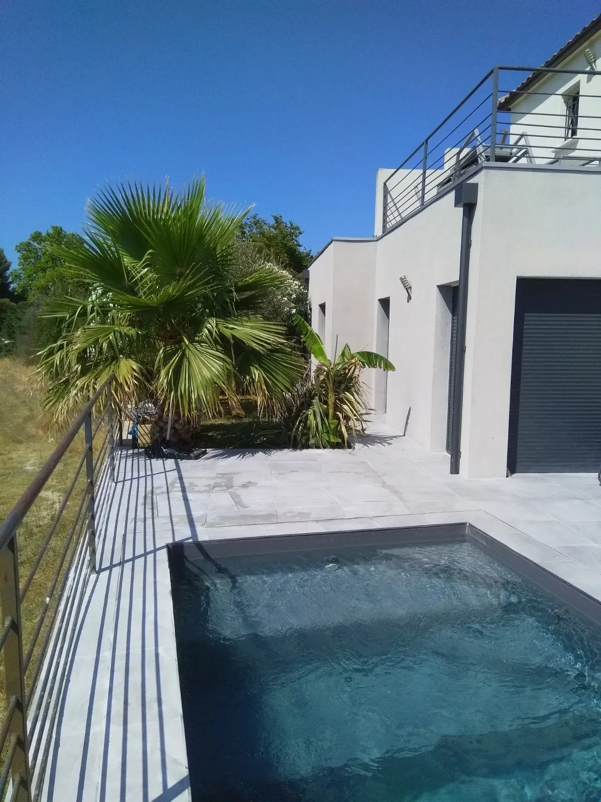 Pose de carrelage extérieur