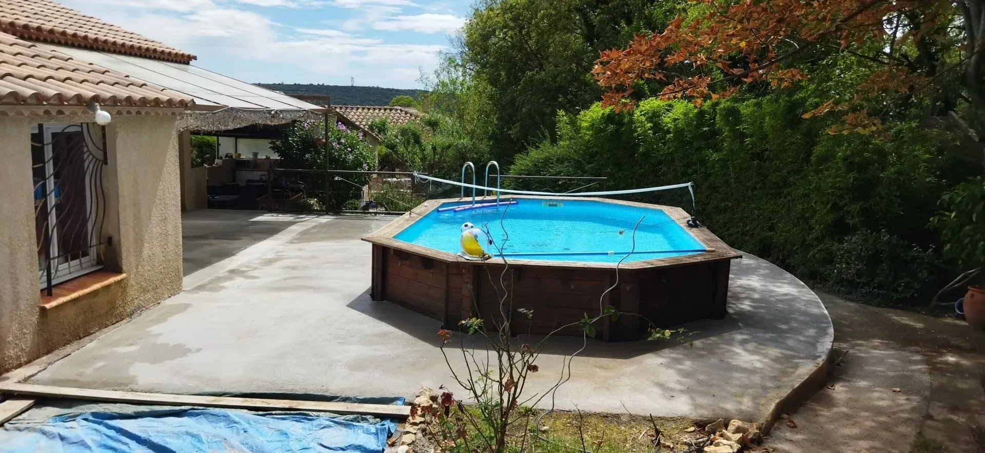 Création dalle de piscine