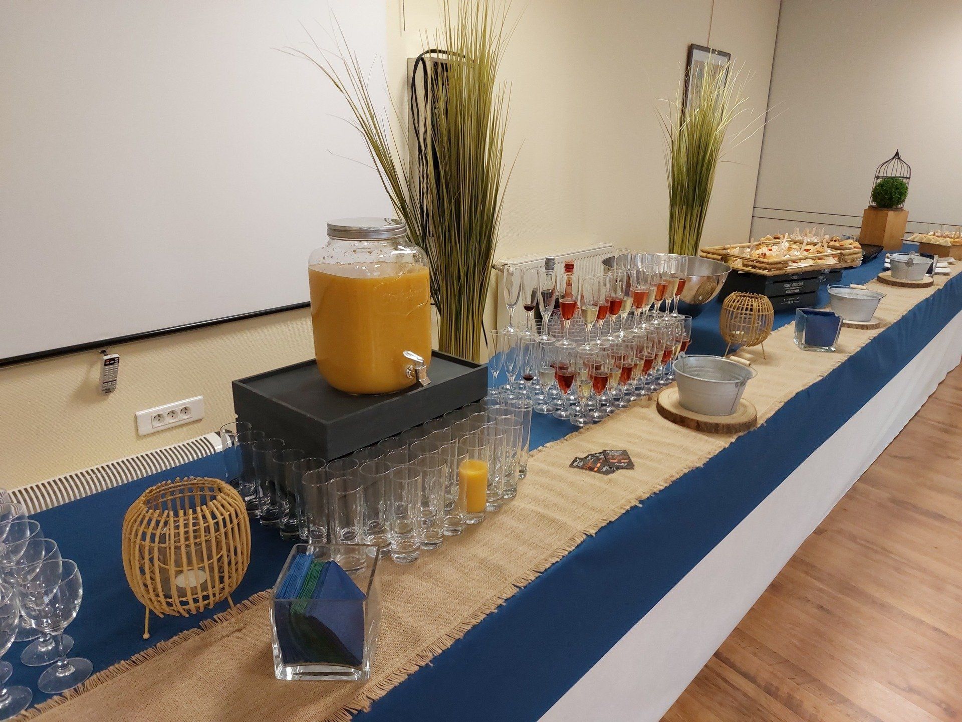 Boissons de réception