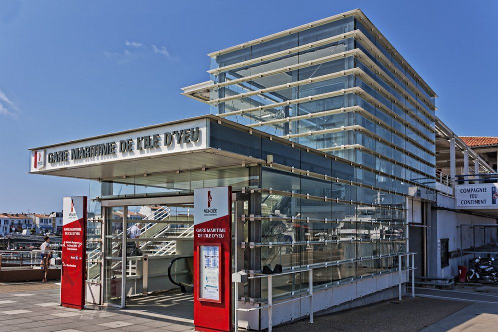 Extension de gare maritime sur l'île d'Yeu (85)