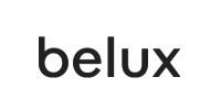 Le mot « belux » en caractères sans empattement, sur fond blanc.