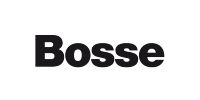 Logo « Bosse » en caractères gras sans empattement, texte noir sur fond blanc.