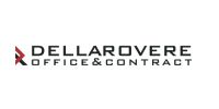 Logo de Dell'Arovere, Office & Contract. Comporte un symbole « R » stylisé rouge et noir à côté du texte.