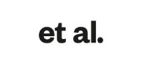 « et al. » en caractères gras noirs sur fond blanc.
