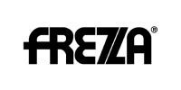 Logo FREZZA noir avec le symbole de marque déposée.