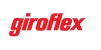 Logo de la marque « giroflex » en rouge sur fond blanc.