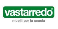 Logo Vastarredo dans un rectangle vert ; texte blanc « vattarredo » au-dessus de « mobilier scolaire ».