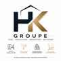 Logo HK pose et installation de mobilier, r&eacute;novation, services