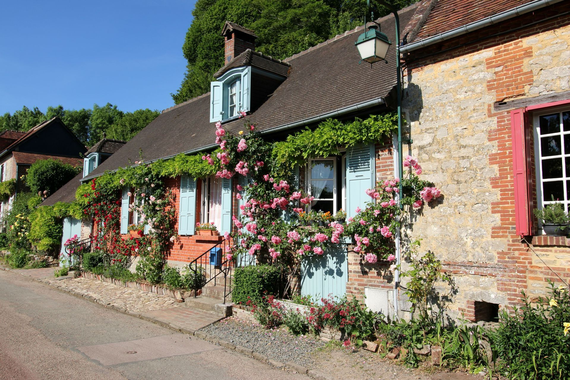 Des maisons à Gerberoy
