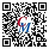 Un código QR con la letra m.