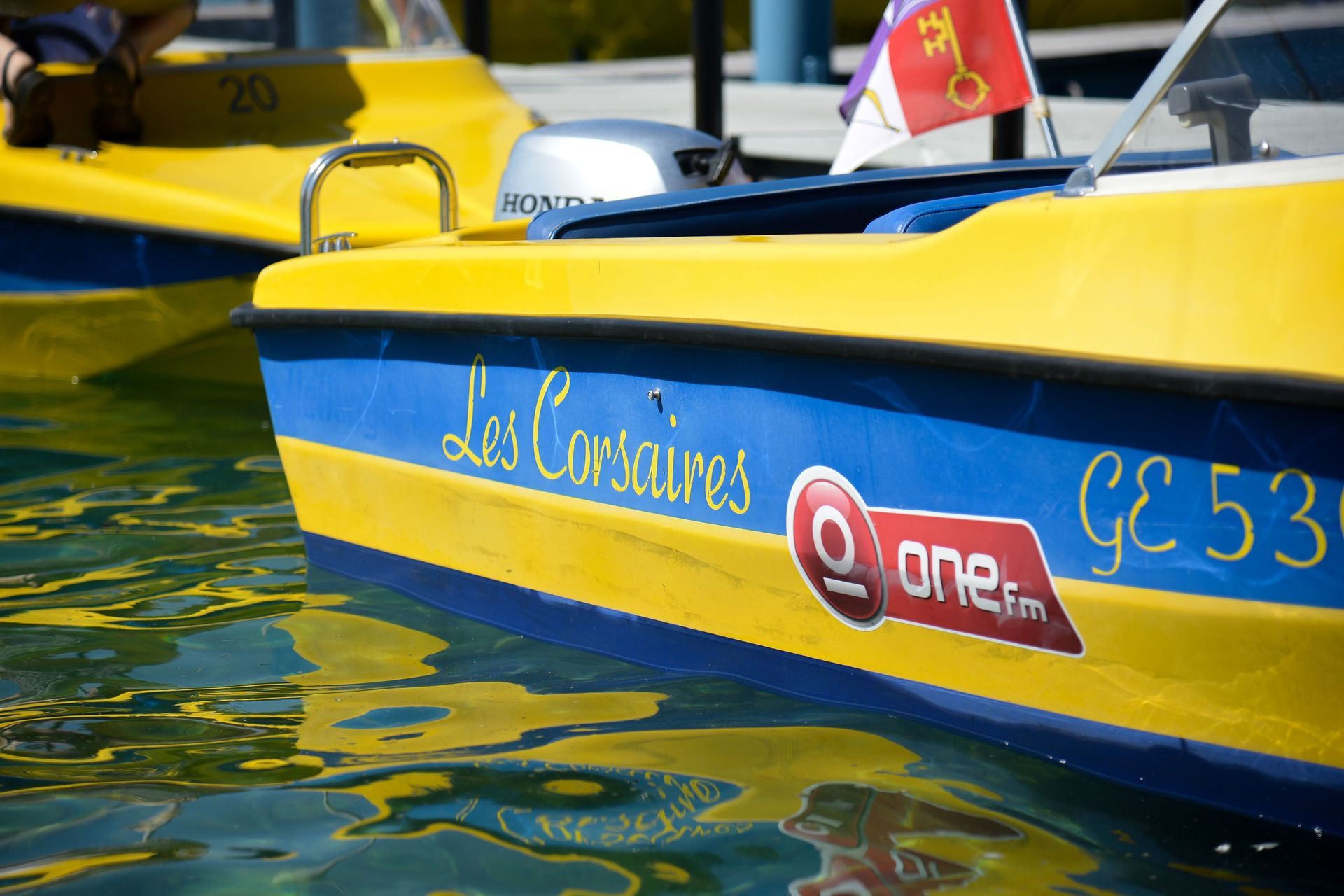 Les Corsaires Genève - boat trip