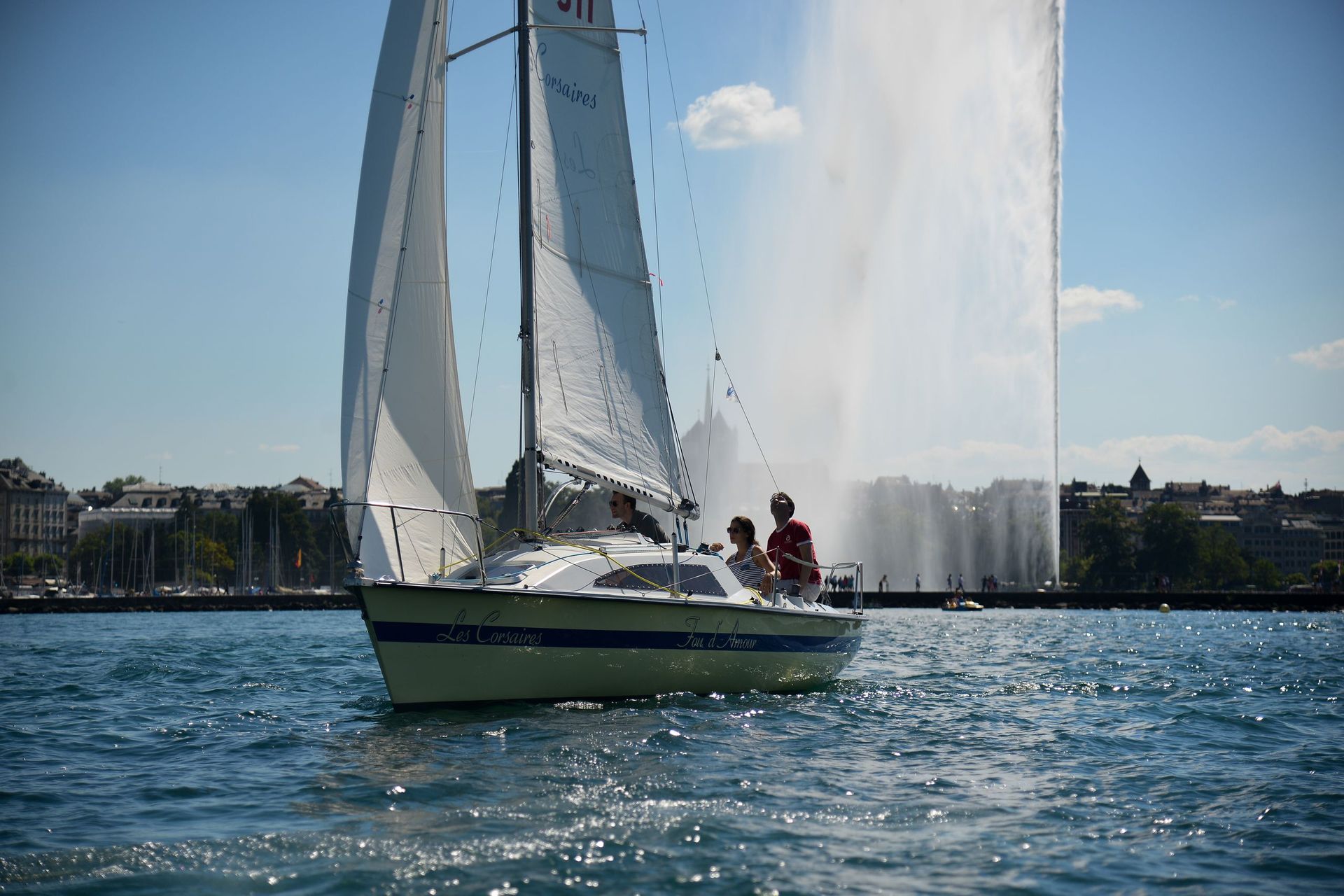 Les Corsaires Genève - boarding