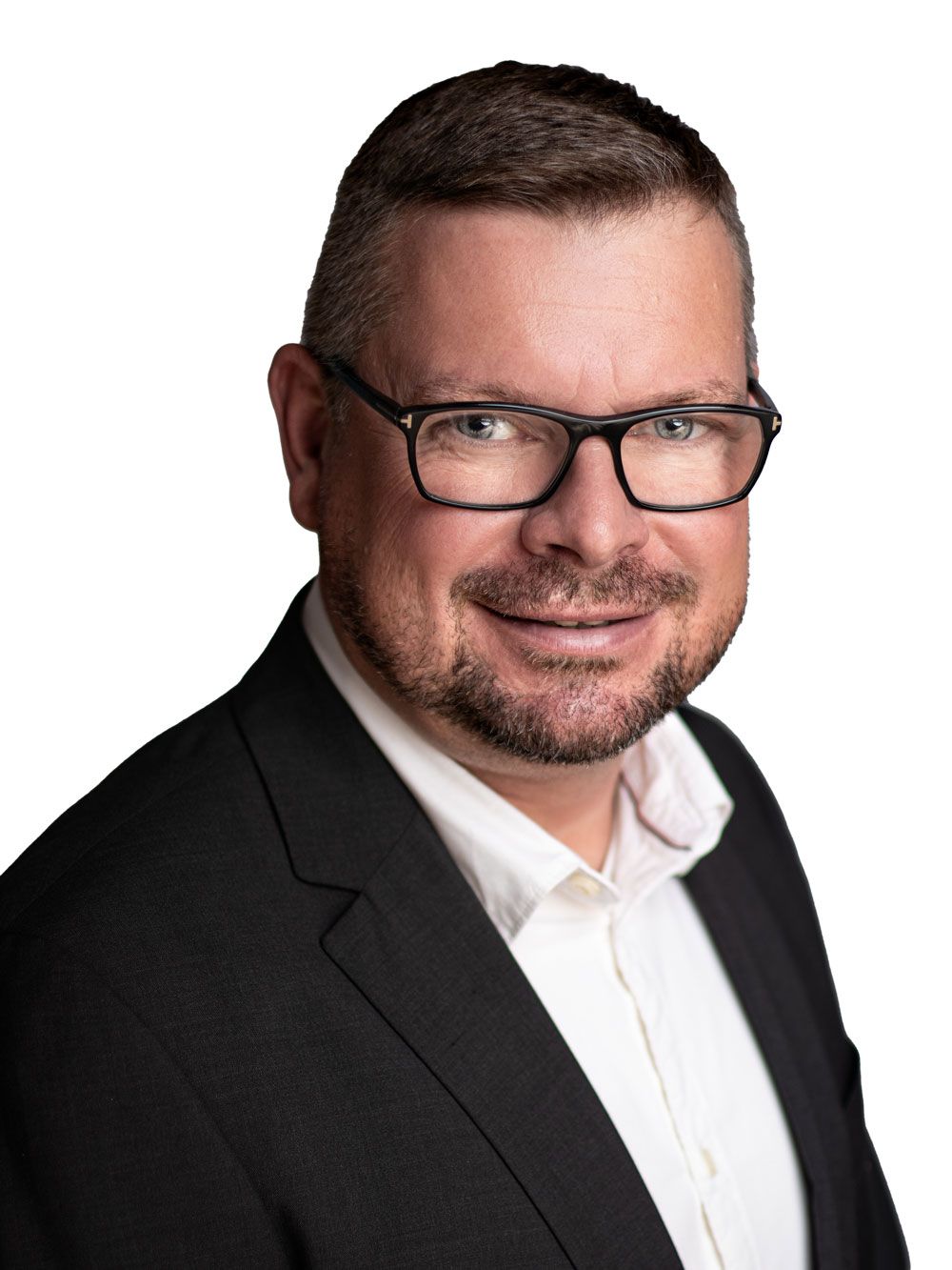 Die Silhouette einer Person ohne Gesicht auf grauem Hintergrund.