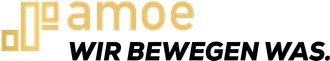 Ein Logo für eine Firma namens Ramoe wir bewegen war