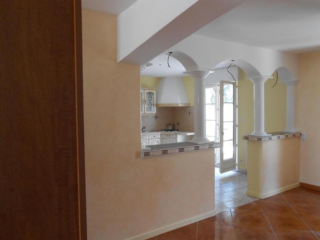 Papier peint dans une cuisine