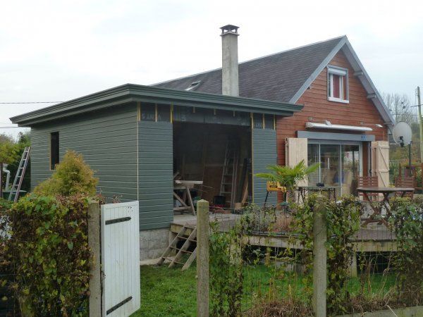 Extension de maison en alu