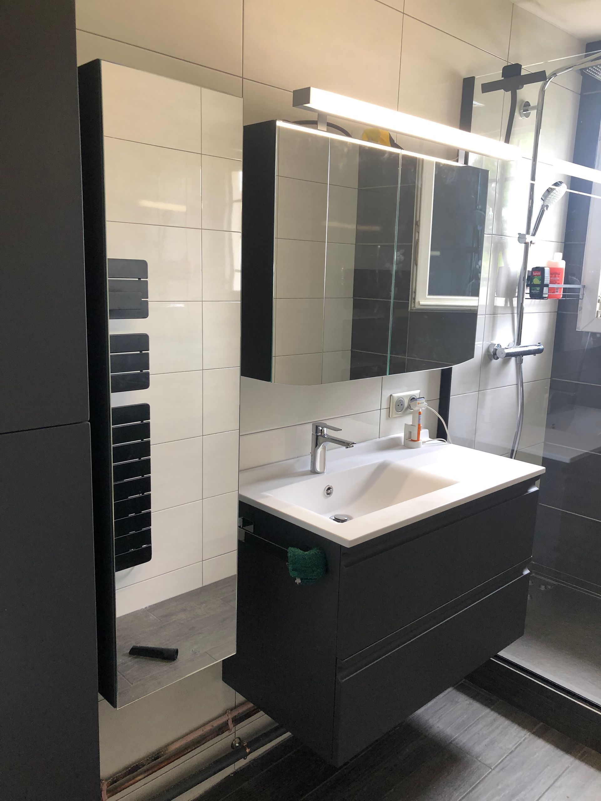 Après travaux salle de bains Garachon