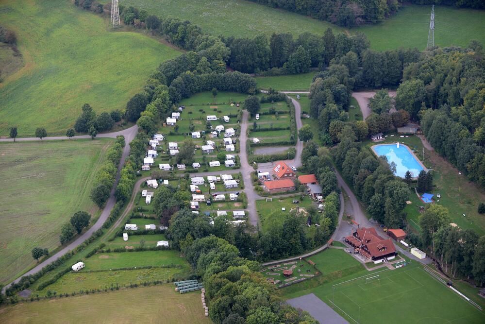 Campingplatz Luftbild