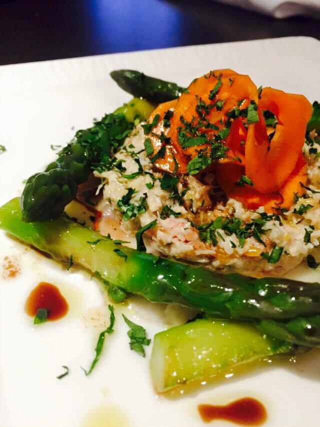 fraîcheur de tourteau au pamplemousse