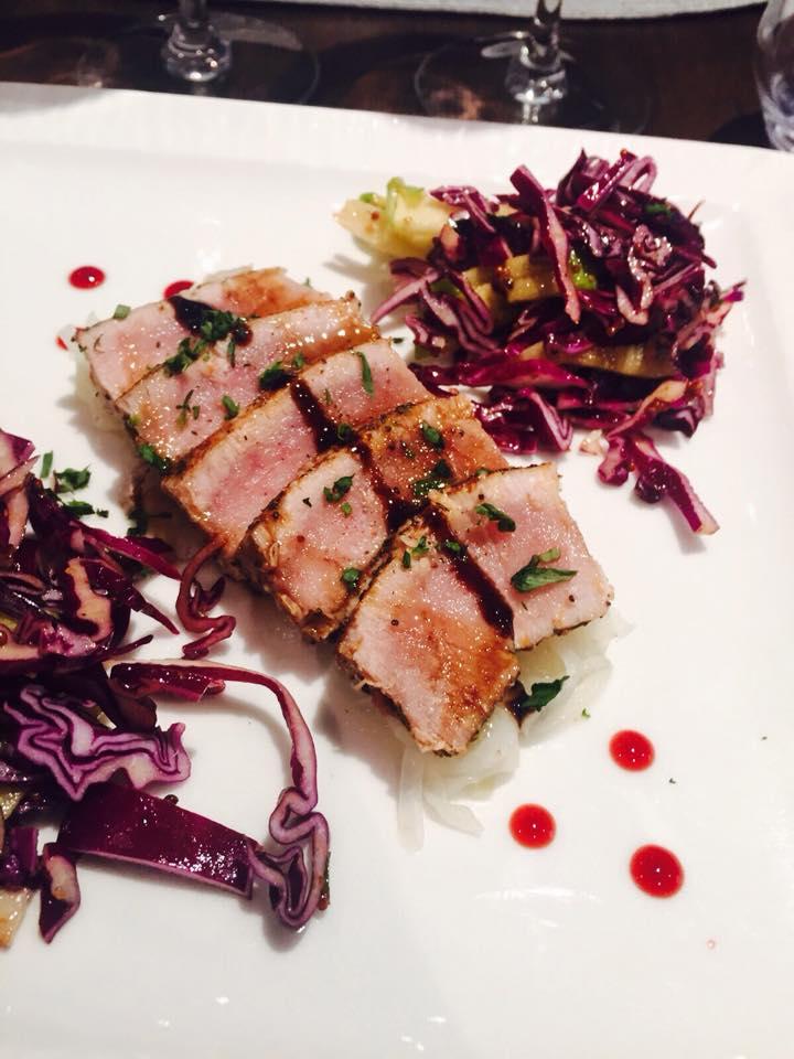 Thon mi-cuit aux épices