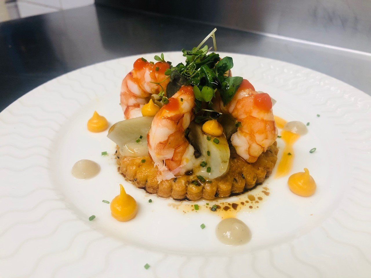 Tartelette crevettes