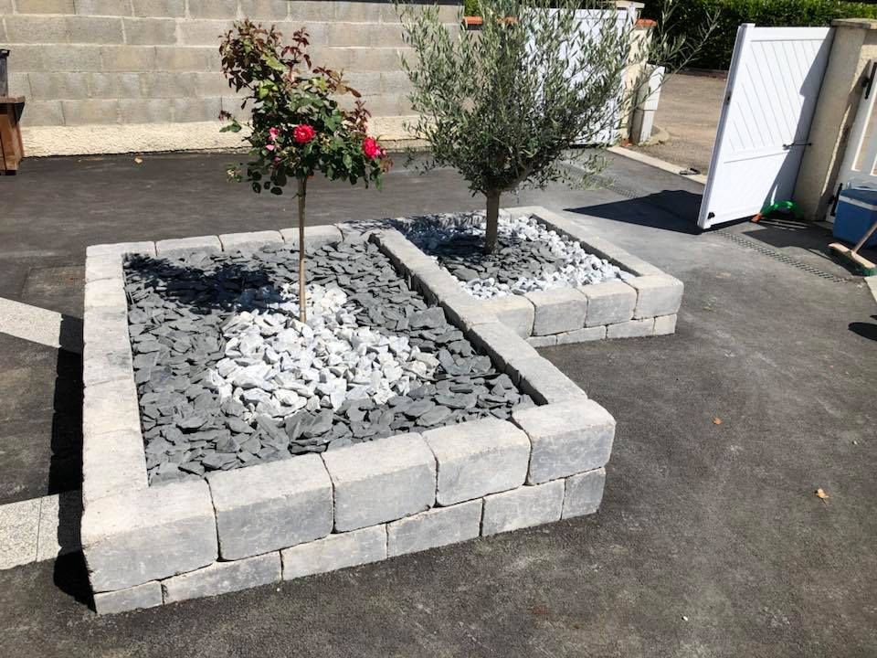 Jardinières carrées