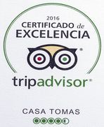 El logotipo de Tripadvisor es un certificado de excelencia.