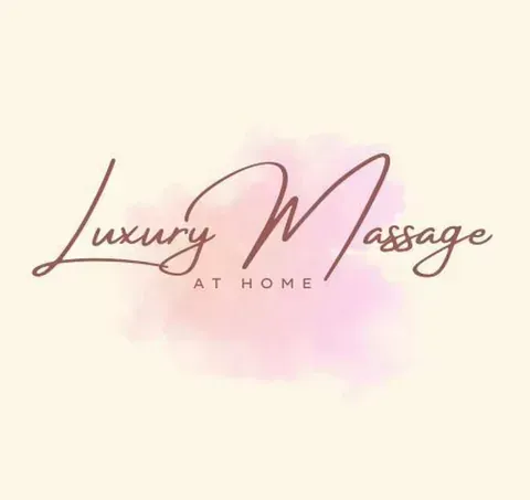 Es un logotipo para un masaje de lujo a domicilio.