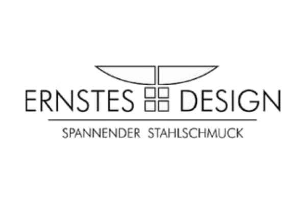 Ernstes Design Spannender Stahlschmuck Logo