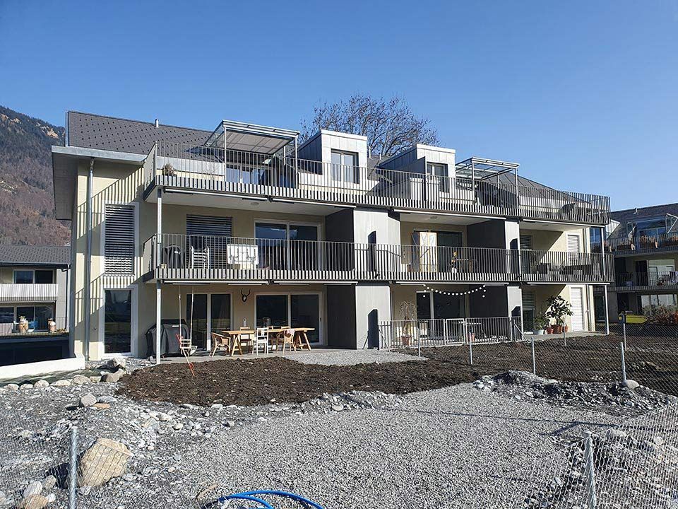 Wohngebäude, Arbeit von Holzbau A-Z, A. Zingg-Hänni