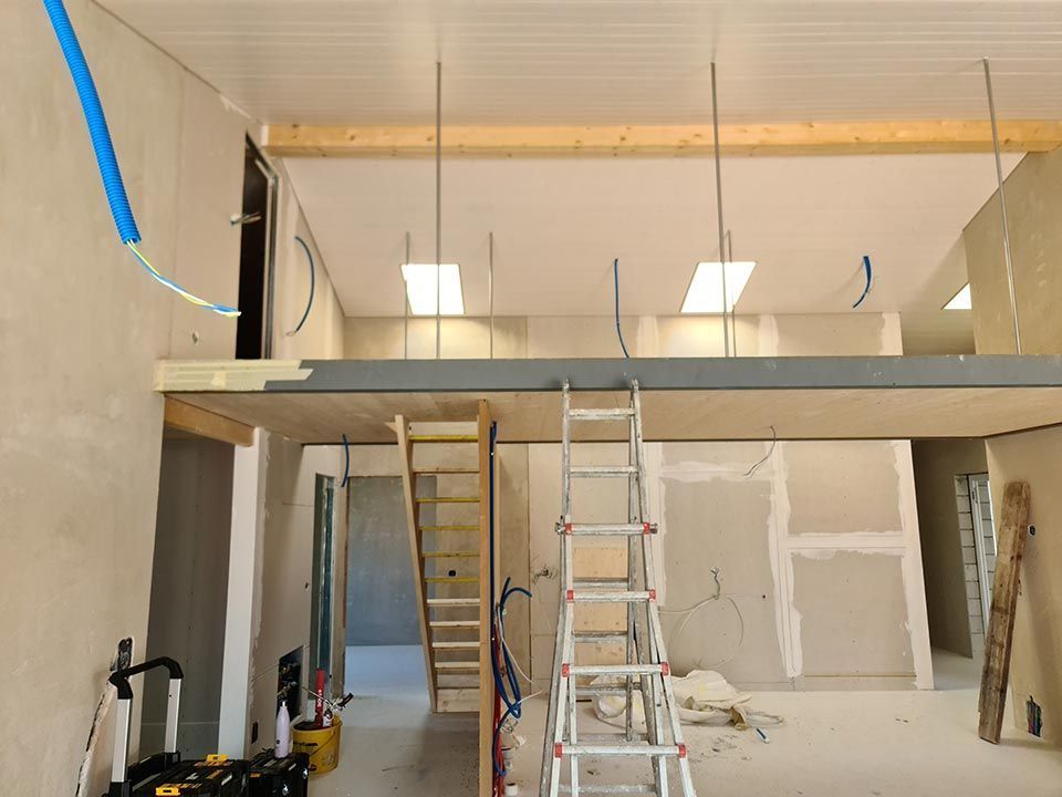 Holzkonstruktion im Innenbereich, Arbeit von Holzbau A-Z, A. Zingg-Hänni