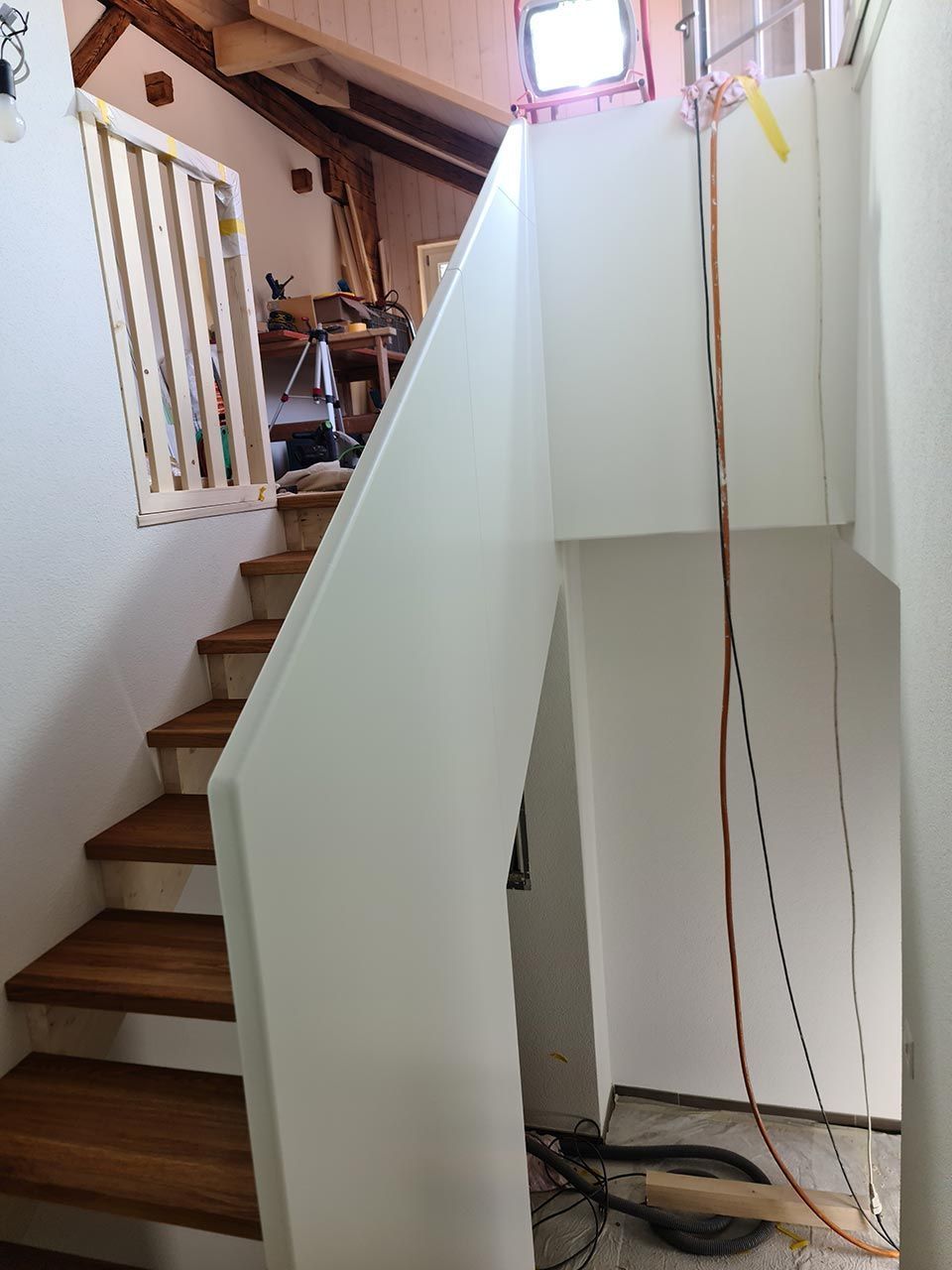 Holztreppe, Arbeit von Holzbau A-Z, A. Zingg-Hänni