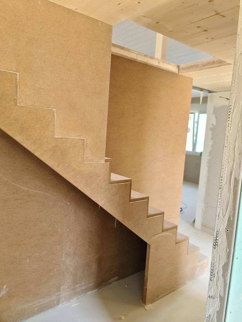 Holzkonstruktion im Innenbereich, Arbeit von Holzbau A-Z, A. Zingg-Hänni