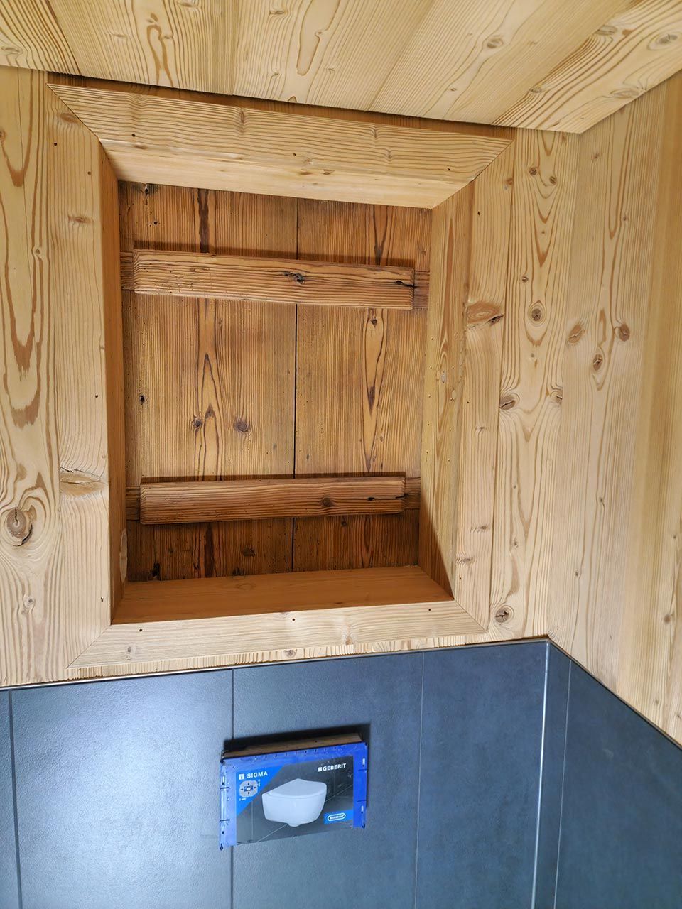 Holzkonstruktion im Innenbereich, Arbeit von Holzbau A-Z, A. Zingg-Hänni